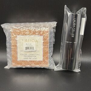 Laura Geller MEDIUM Baked Balance-N-Brighten Foundation/Airbrush Kabuki Brush